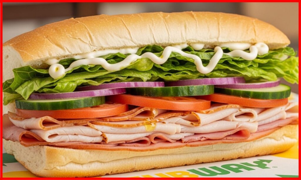 A Subway Footlong Sandwich
