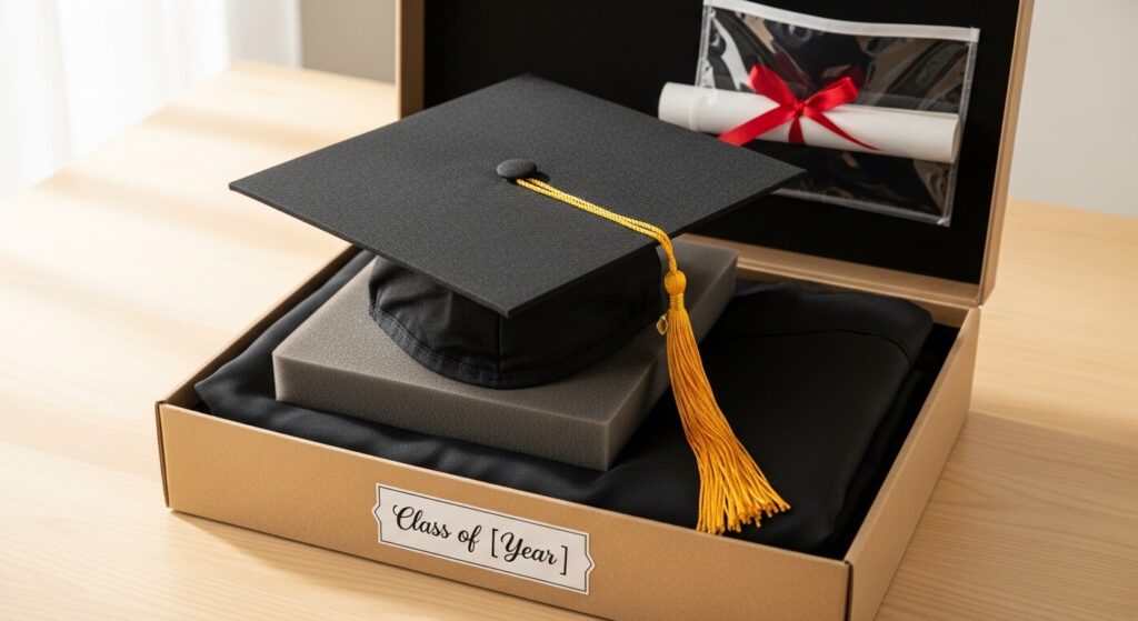 Graduation Cap Storage