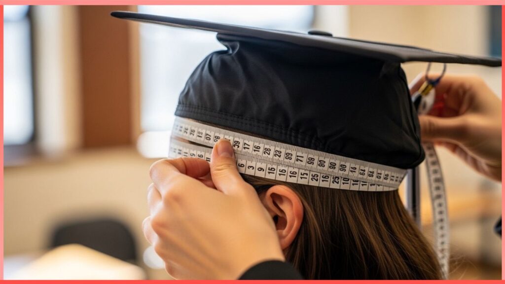 Measure for a Graduation Cap