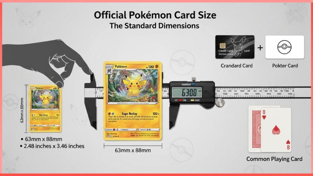 Pokémon Card Size Explained