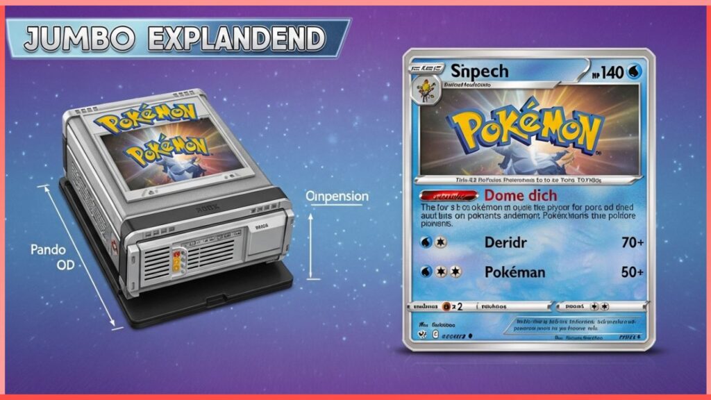 Jumbo Pokémon Card