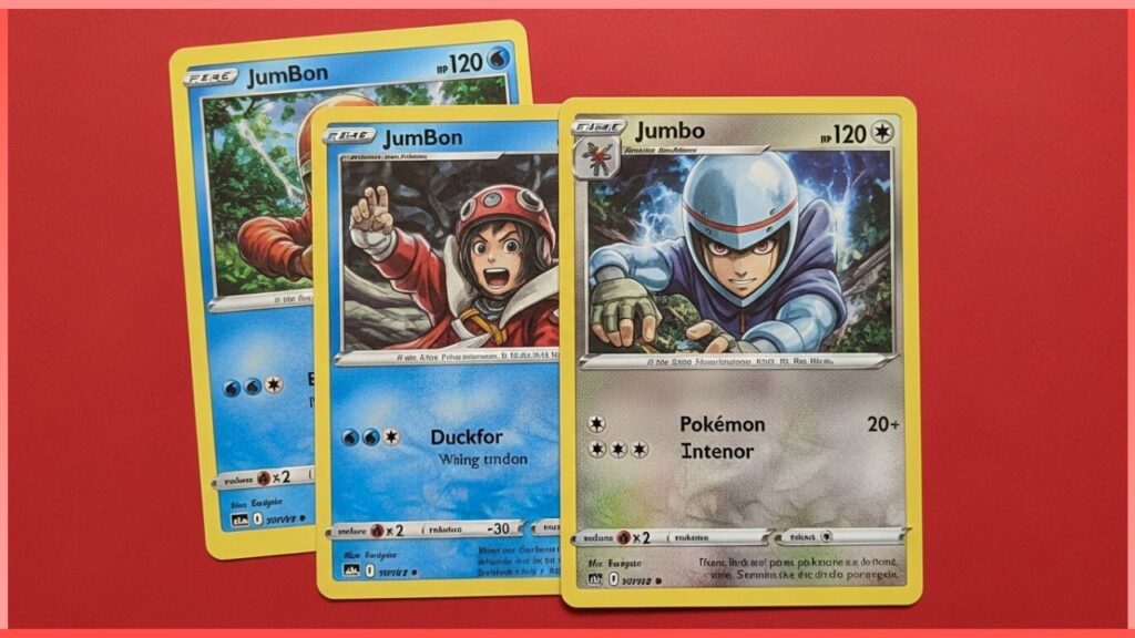 Pokémon Cards and Jumbo Variants