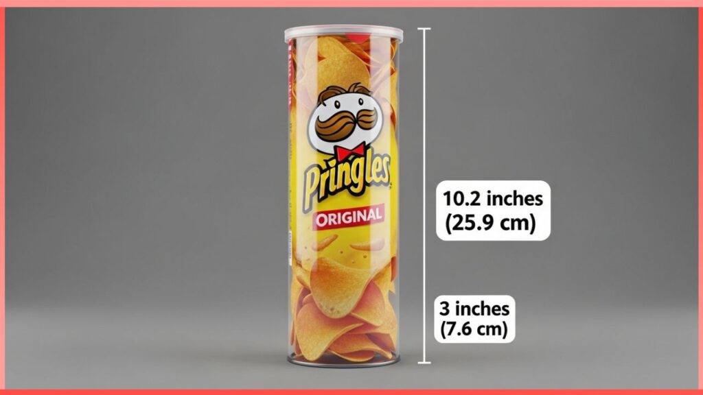 Pringles Can Dimensions In Inches