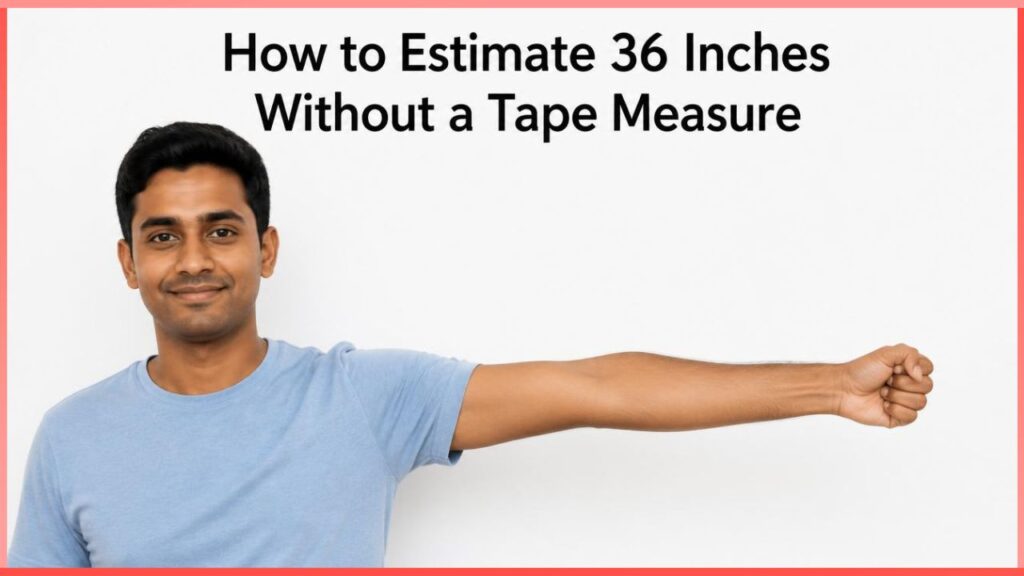 36 Inches Without a Tape Measure
