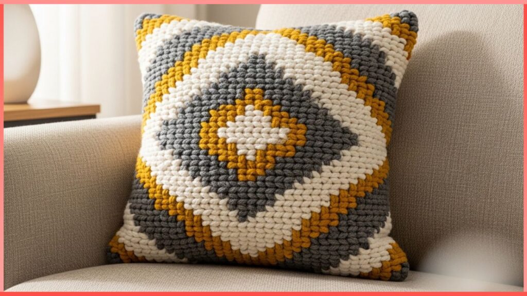 A Decorative Throw Pillow