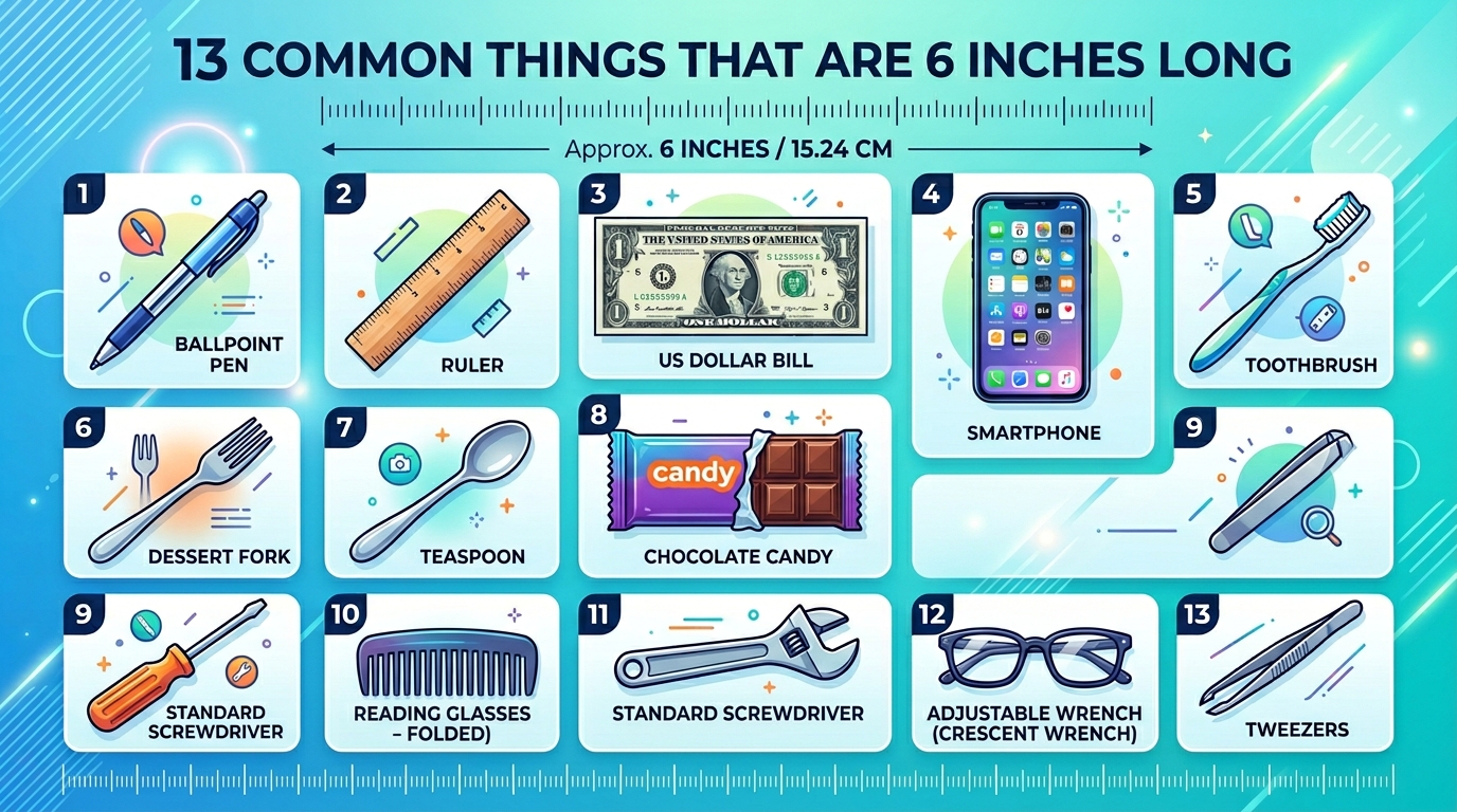6 Inches Long