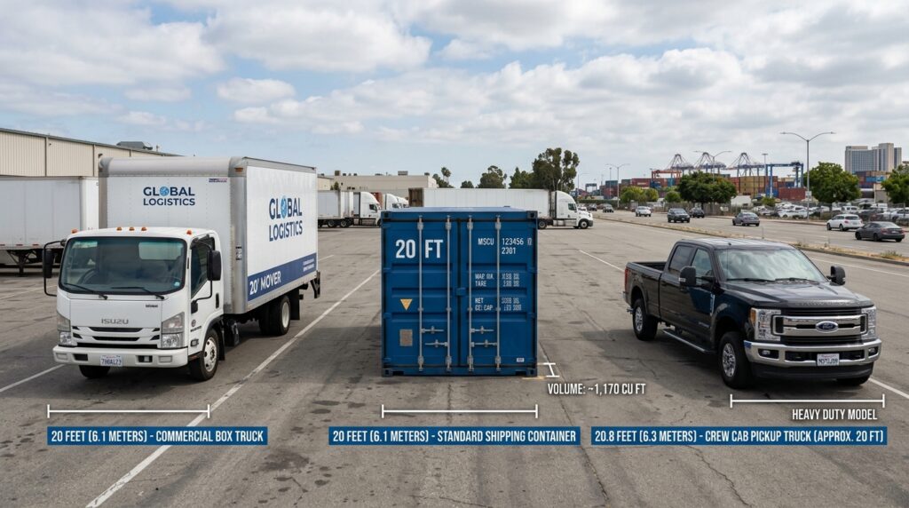20 Feet Examples in Vehicles 