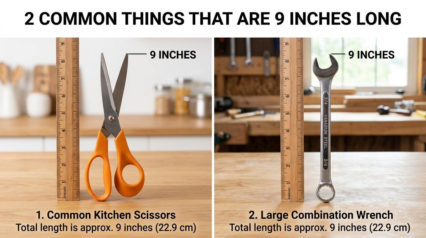 9 Inches Long