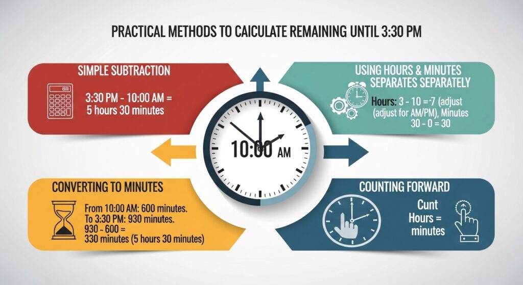 Practical Ways to Calculate Time Until 3:30 PM