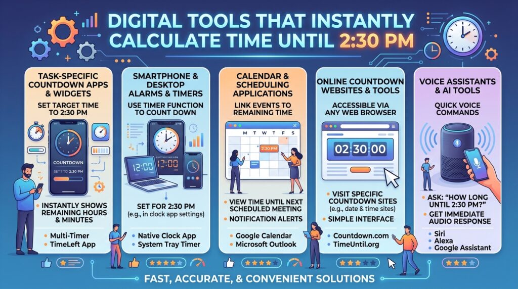 Calculate Time Until 2:30 PM
