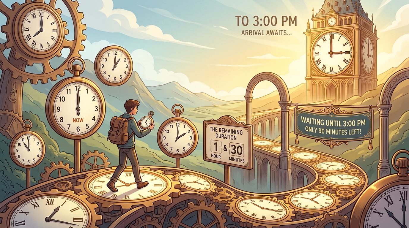 How Long Until 3:00 PM?