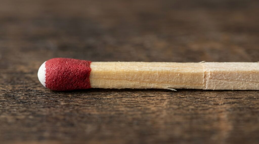 Matchstick Head to Midpoint