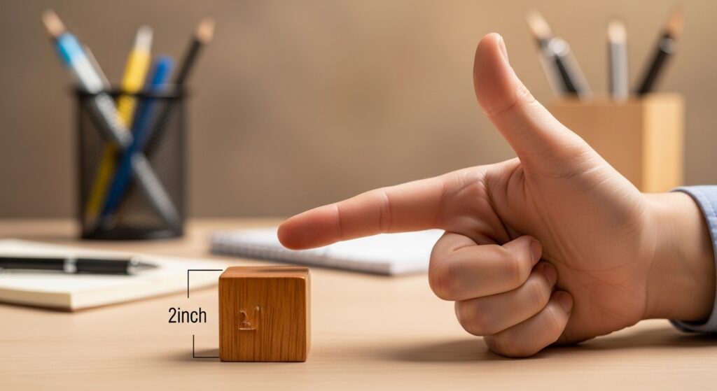 Measuring 2 Inches Without a Ruler