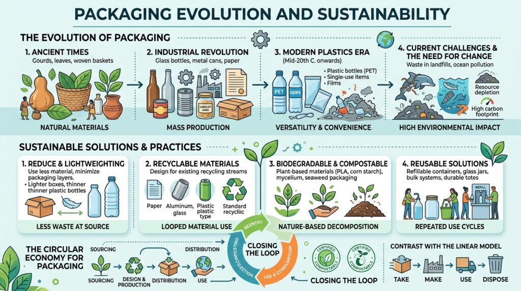 Packaging Evolution and Sustainability