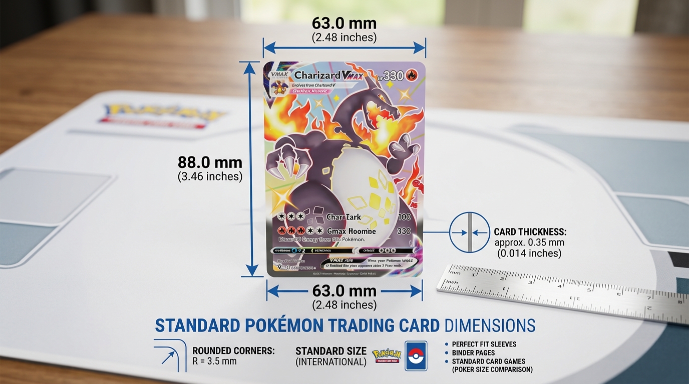 Pokémon Card Dimensions