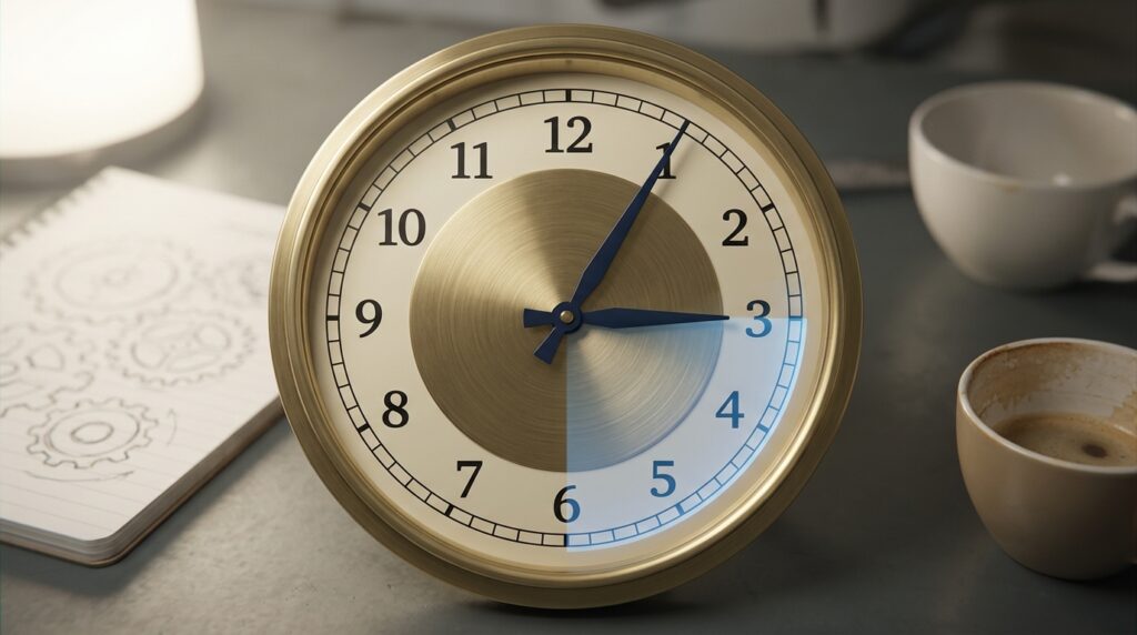 Until 2:30 PM and Time Perception