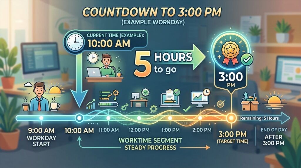 How Long Until 3:00 PM