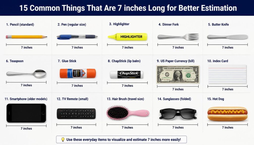 7 Inches Long for Better Estimation