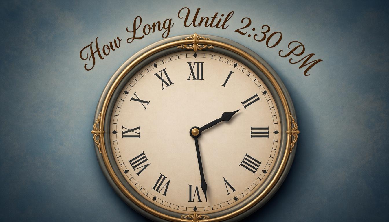 How Long Until 2:30 PM?