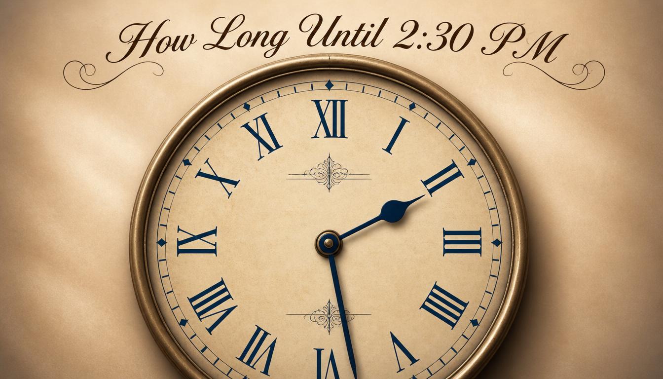 How Long Until 2:30 PM?