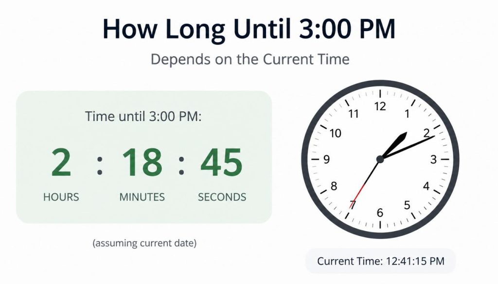 Until 3:00 PM
