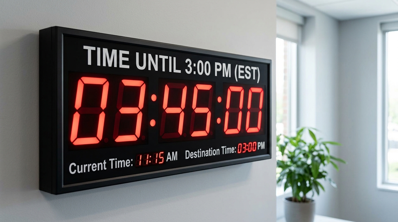 Until 3:00 PM
